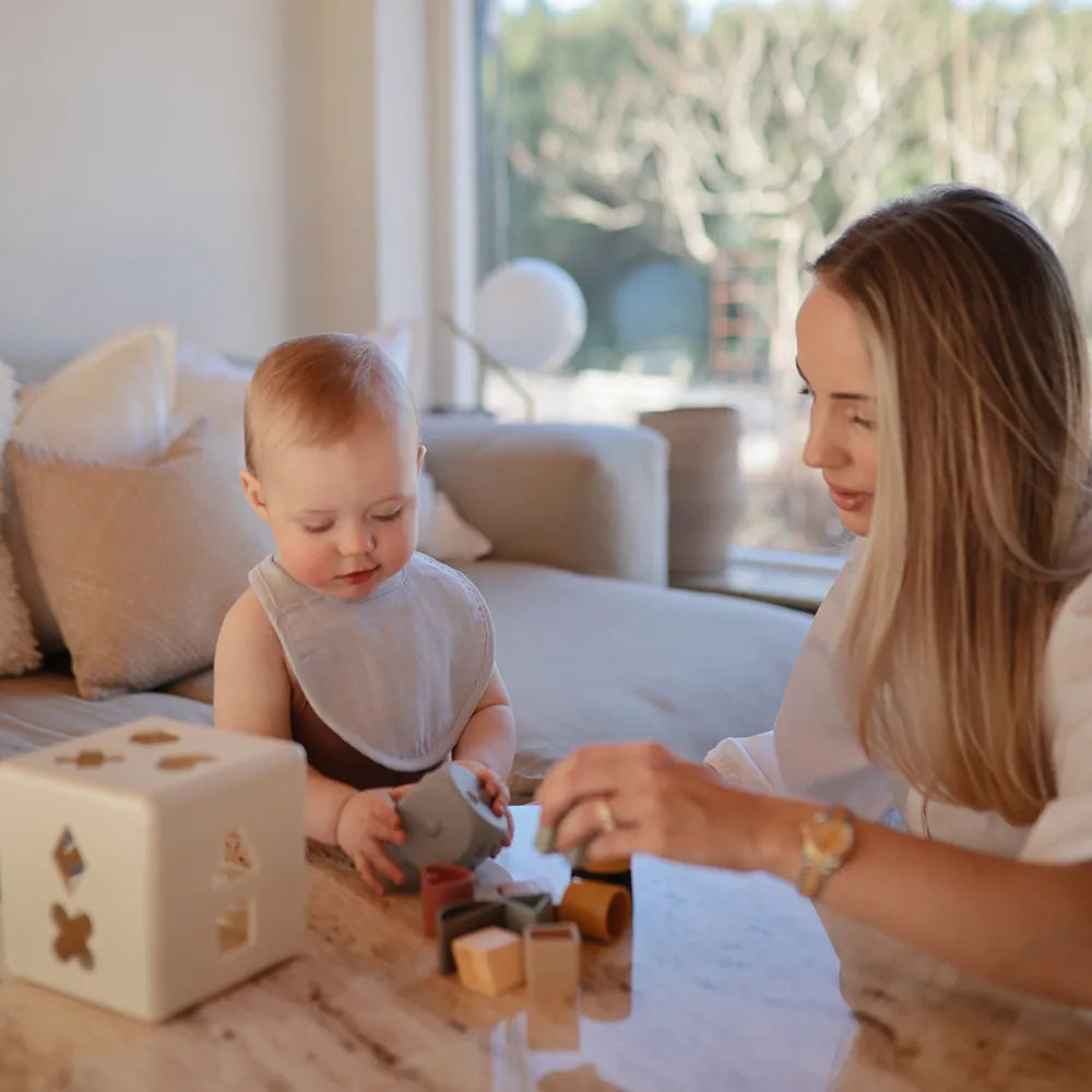 Mushie musselin savlesmæk - 2-pak