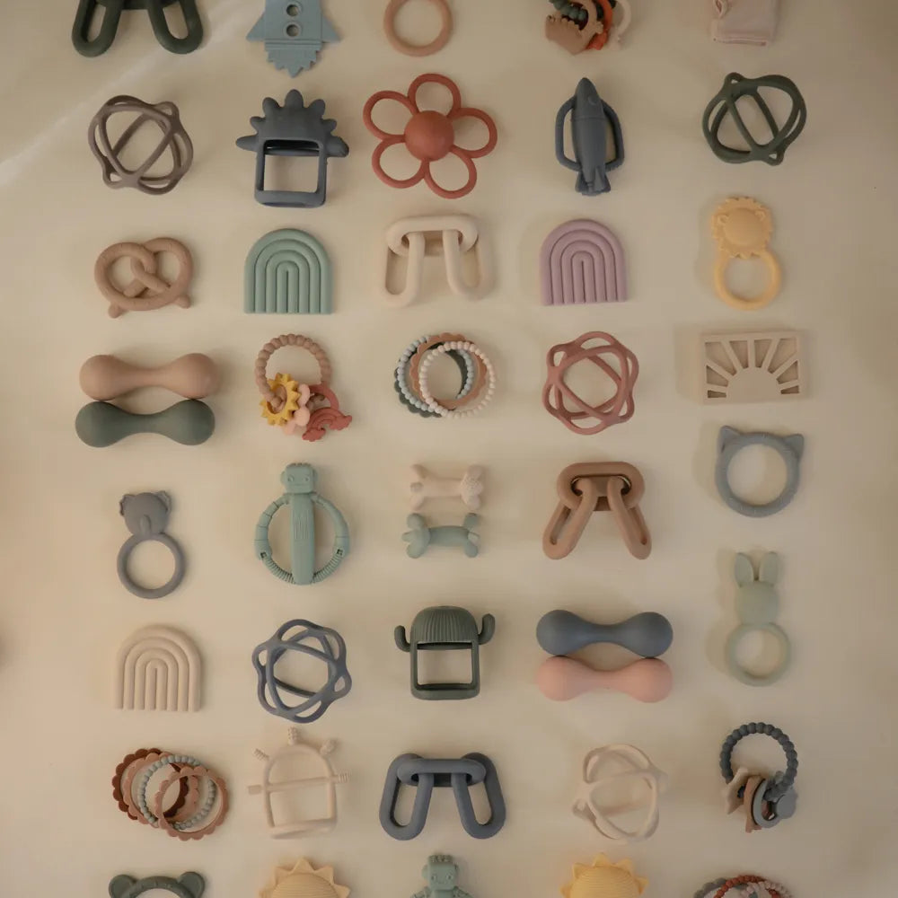 Mushie bideringe - Armbånd - 3-pak