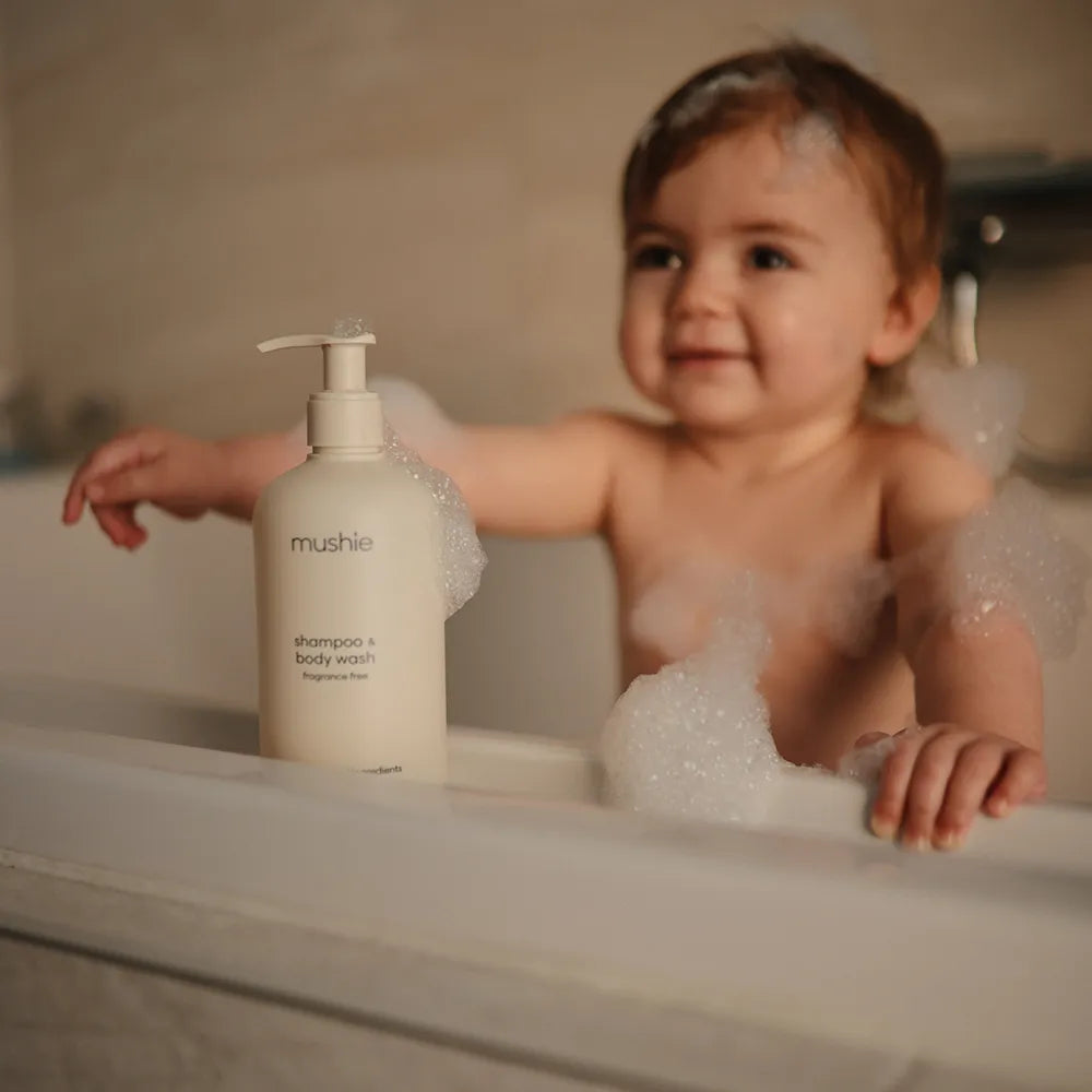 Mushie baby shampoo & body wash