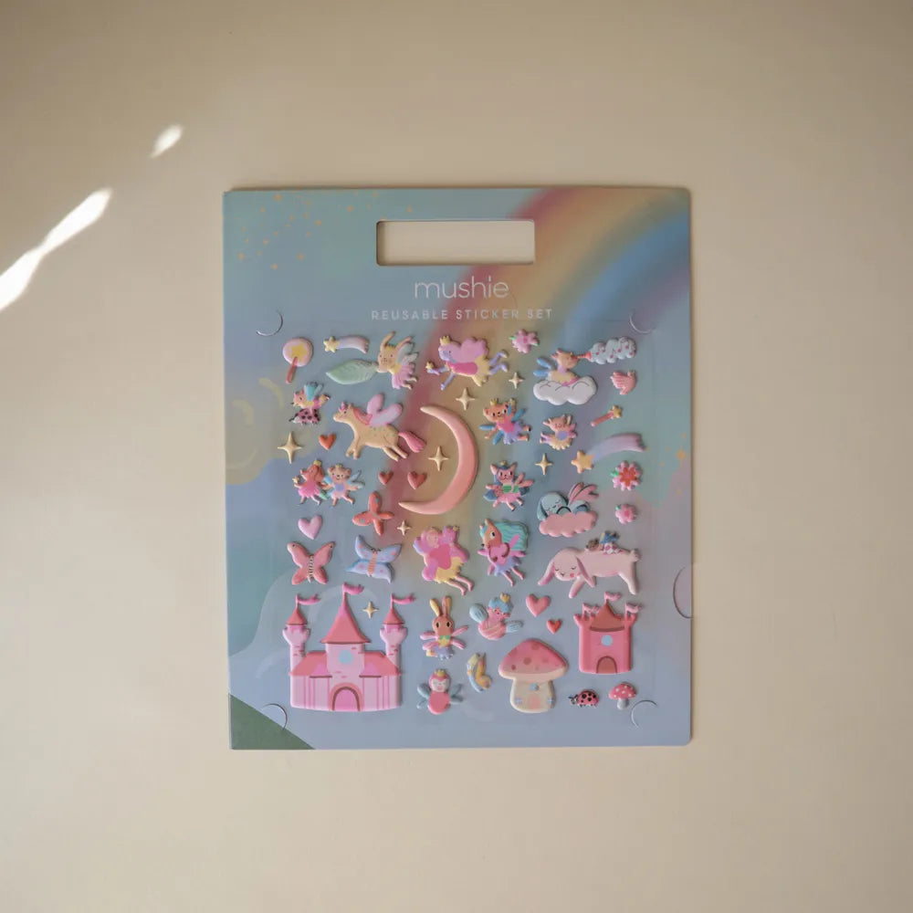 Mushie aktivitetsbog med klistermærker