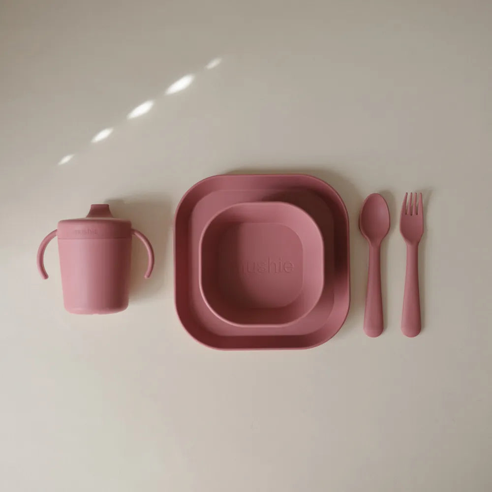 Mushie tallerken - 2-pak