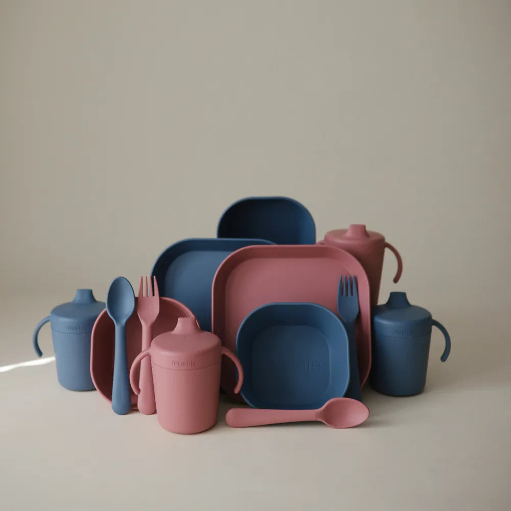 Mushie tallerken - 2-pak