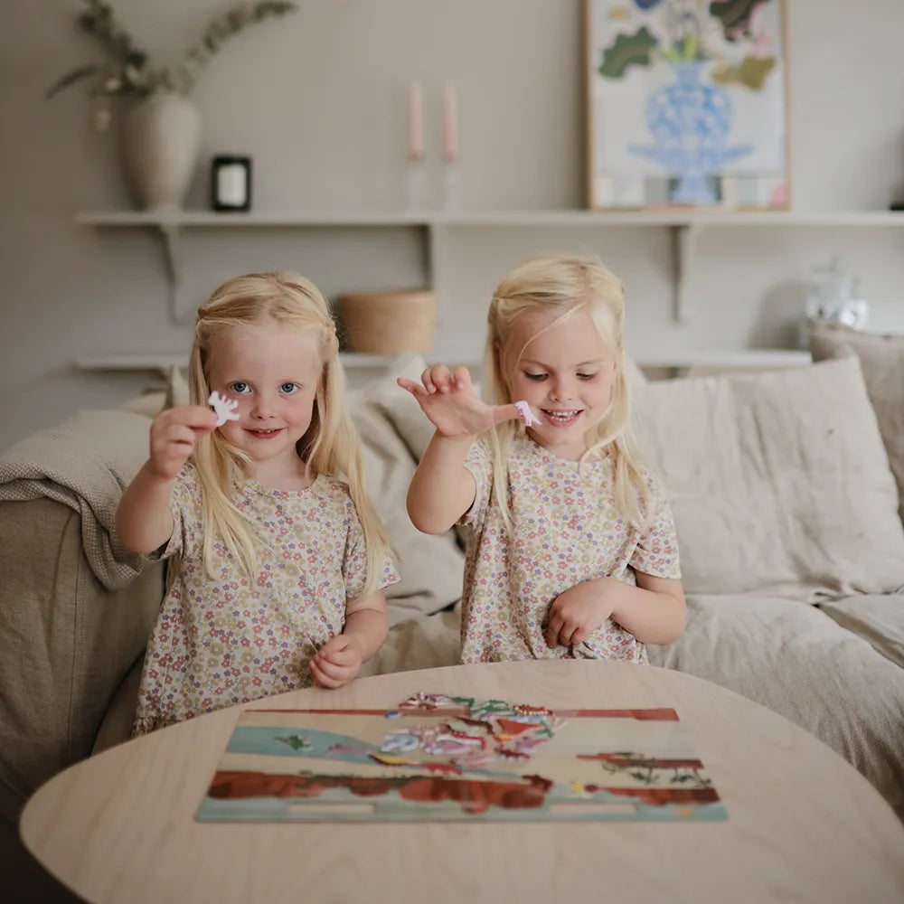 Mushie aktivitetsbog med klistermærker