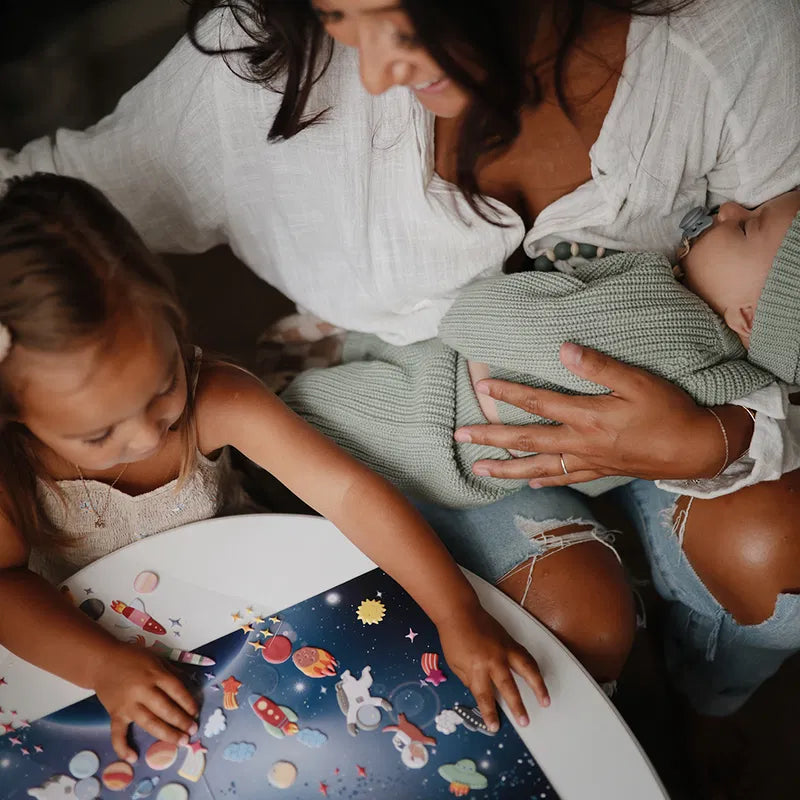 Mushie aktivitetsbog med klistermærker