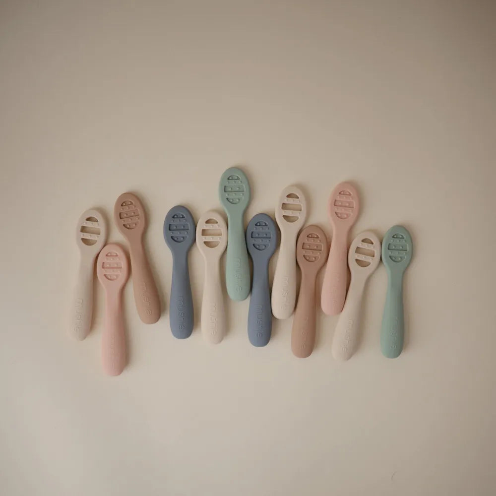 Mushie babys første skeer - 2-pak