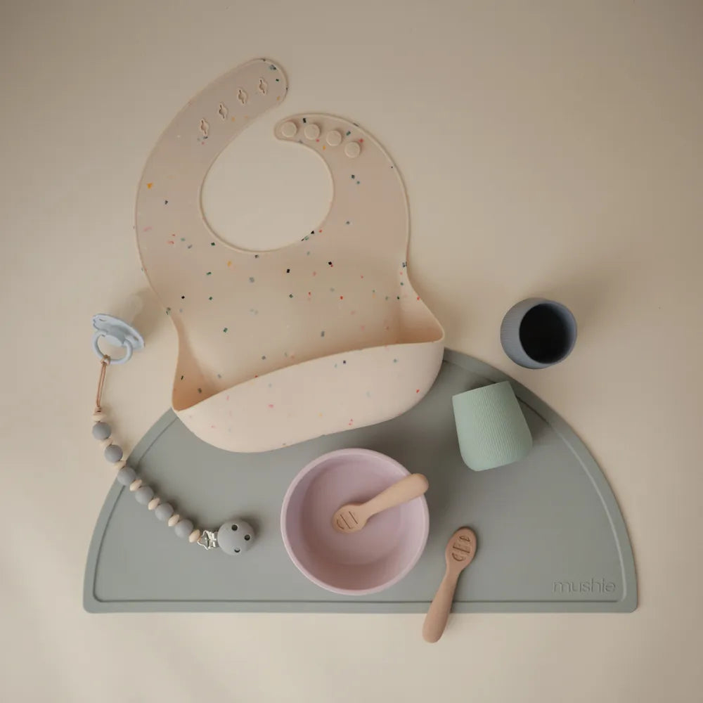 Mushie silikone starter kop