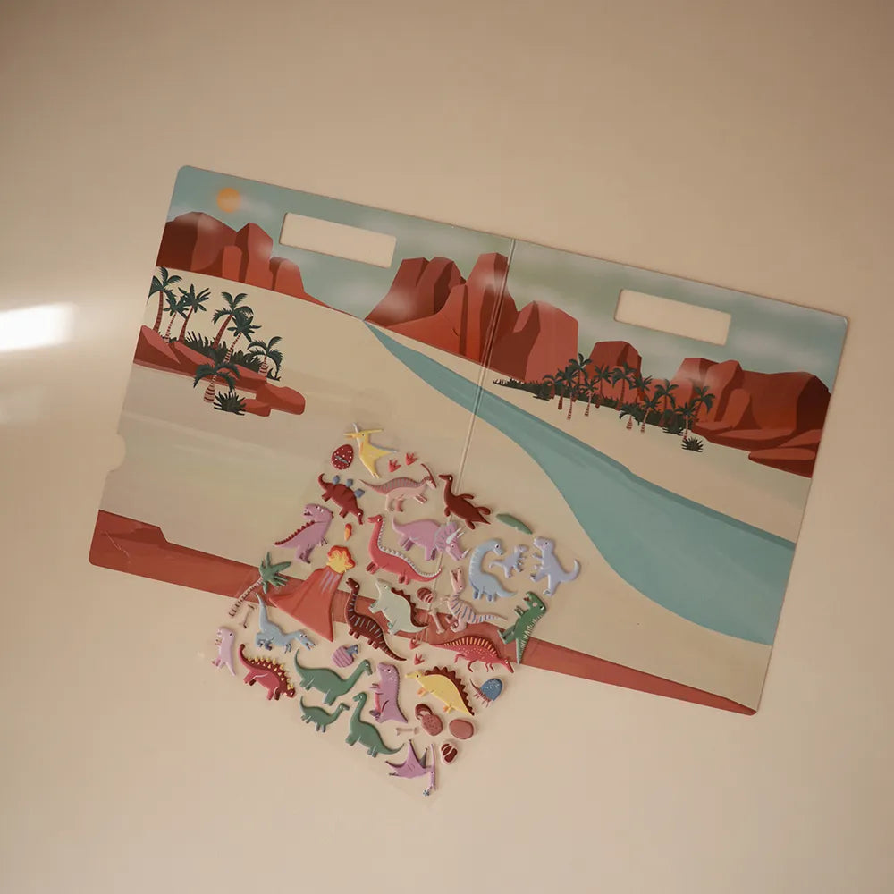 Mushie aktivitetsbog med klistermærker