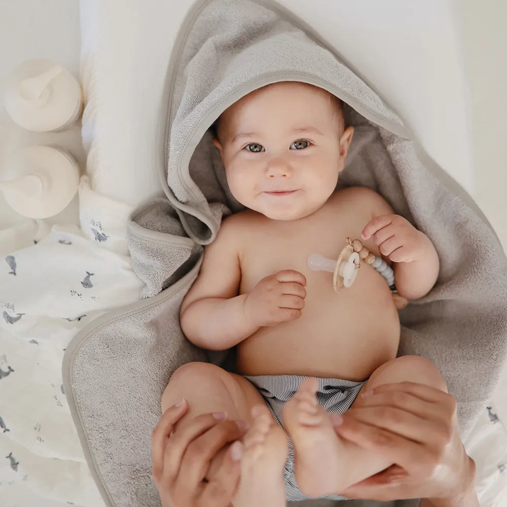 Mushie hættehåndklæde