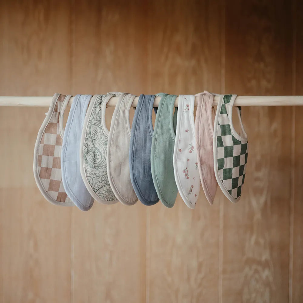 Mushie musselin savlesmæk - 2-pak