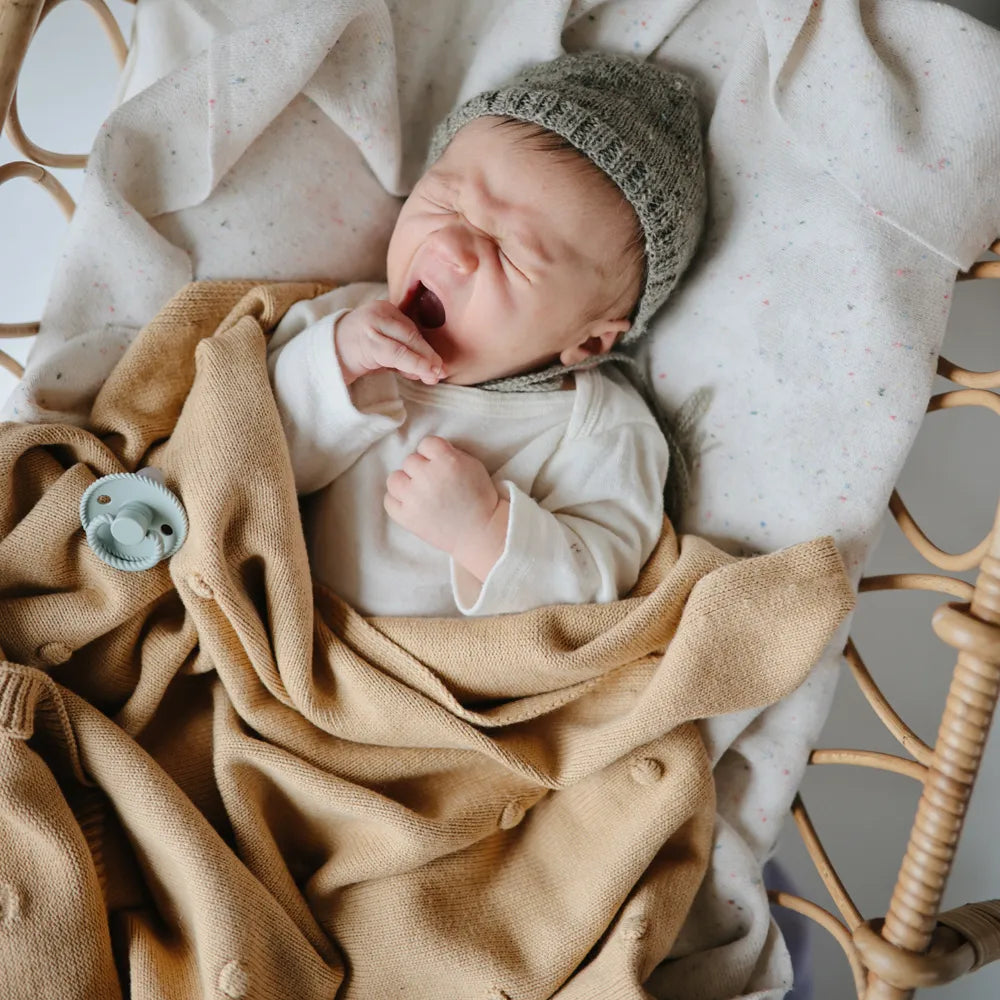 Mushie babytæppe - Confetti